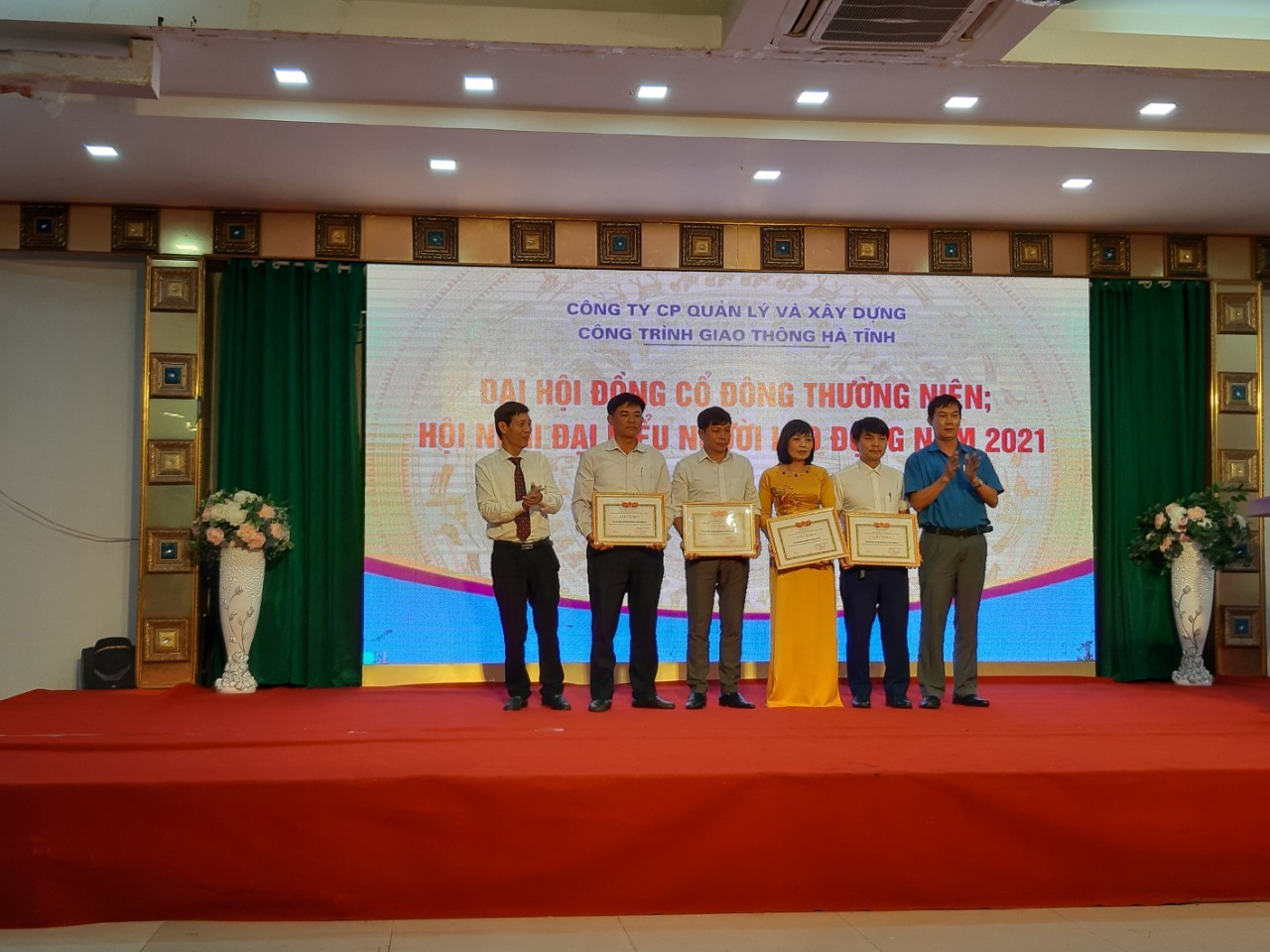 Hội nghị đại biểu người lao động Công ty CP Giao thông Hà Tĩnh
